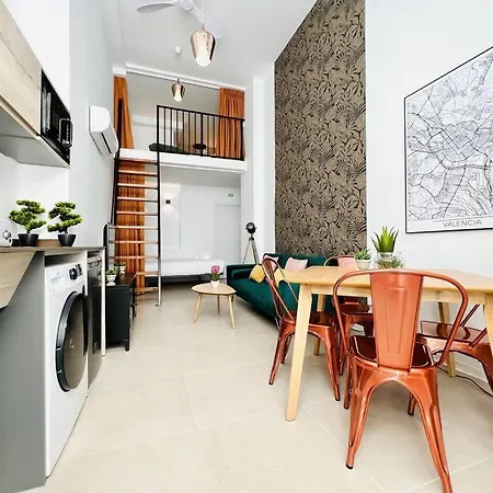 Exclusive Loft In Ruzafa Lägenhet *