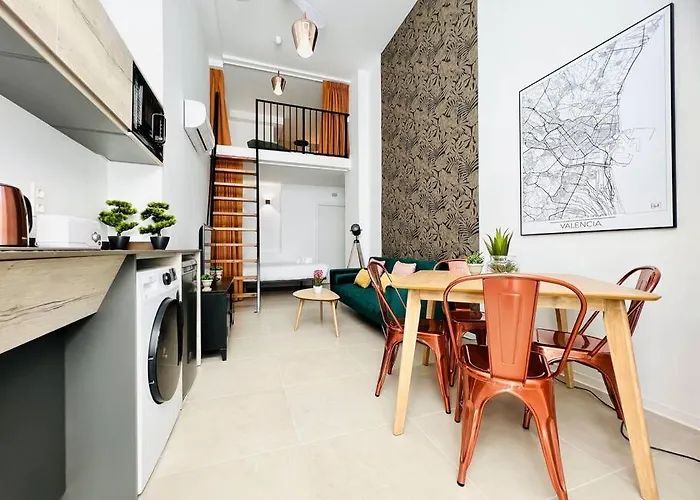 Exclusive Loft In Ruzafa Lägenhet *